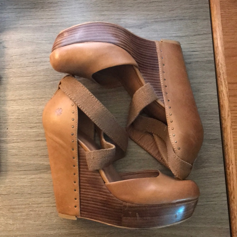 Lucky Brand 6 inch wedge 6 inch heel